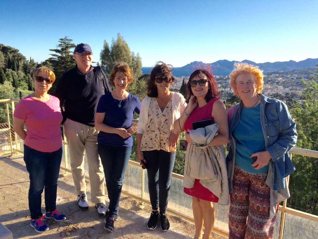 Sur Les Pas de Bonnard, scenic outlook over Cannes 