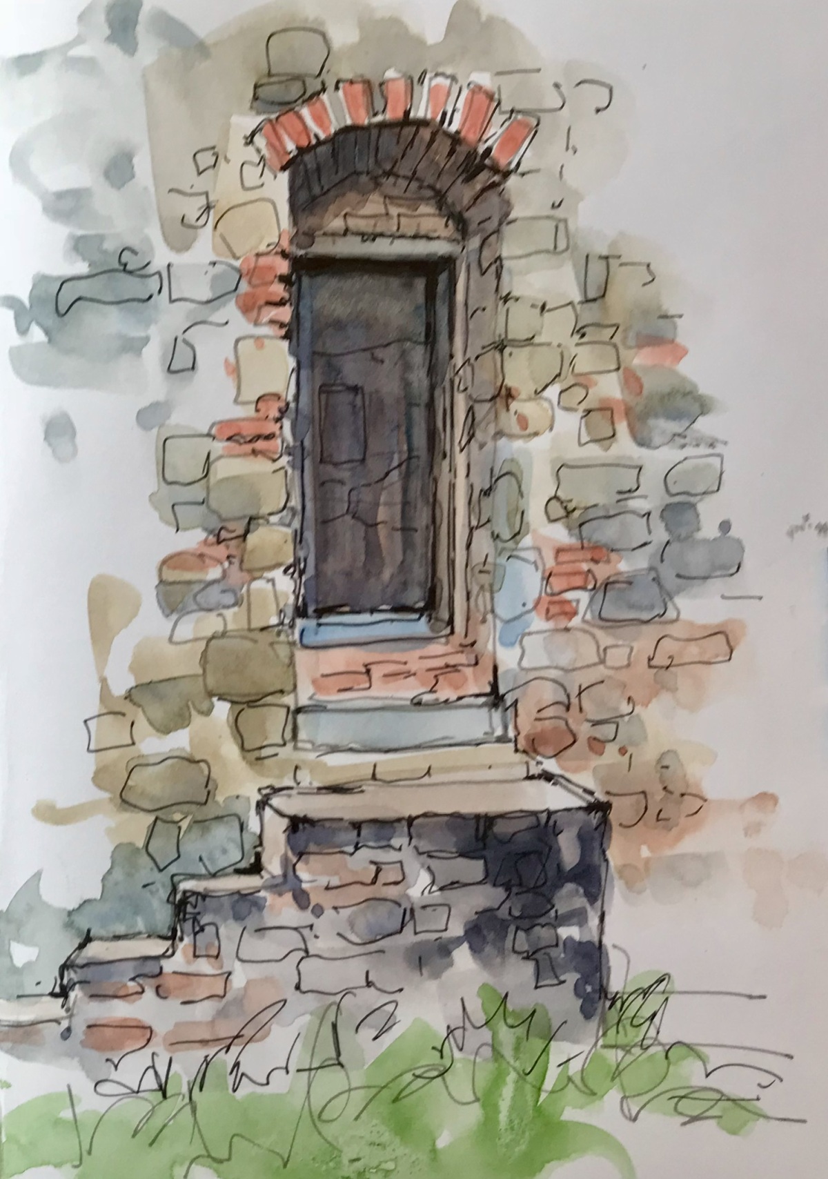 Ancient Doorway, Montecatini Alto
